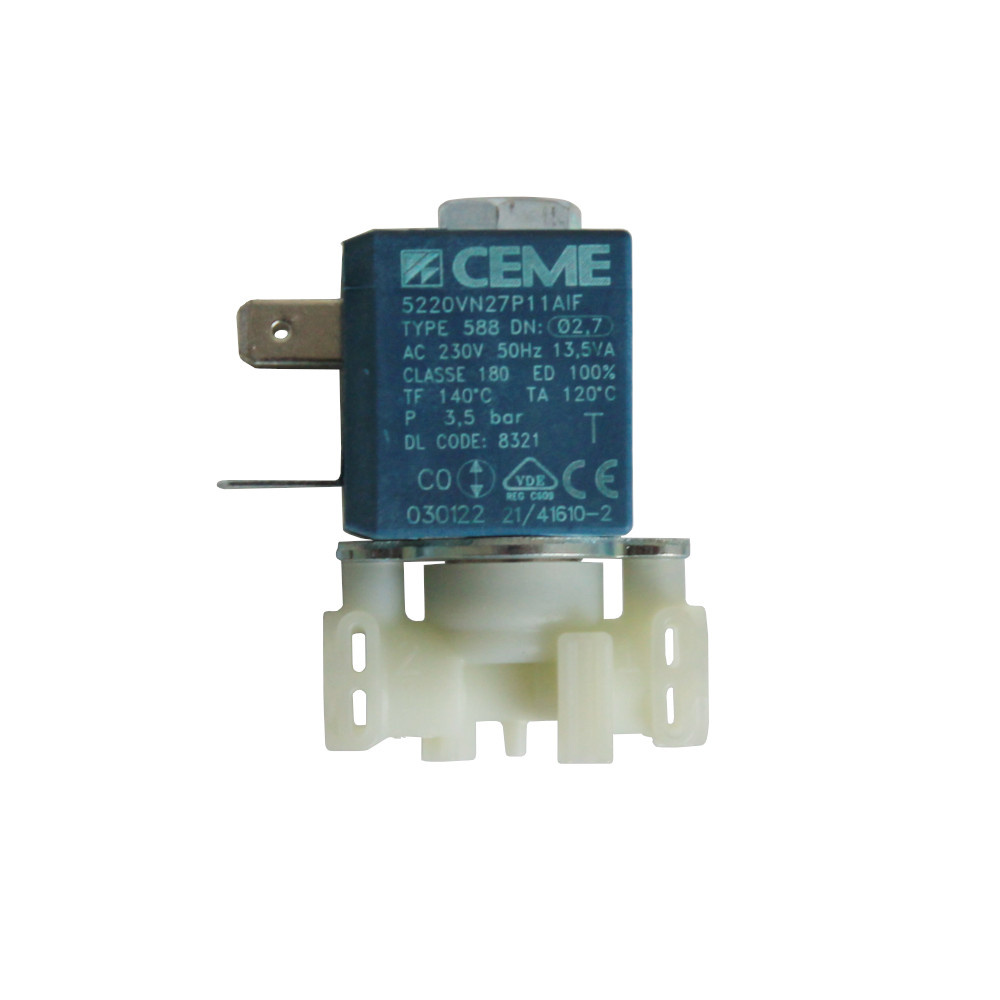 DeLonghi Solenoidventil 5220VN2,7 2 Wege Magnetventil für EAM ECAM ESAM Kaffeevollautomaten