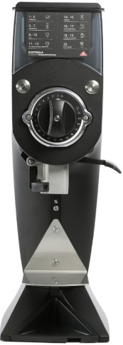 Mahlkönig Guatemala Kaffeemühle schwarz matt mit Bohnenbehälter