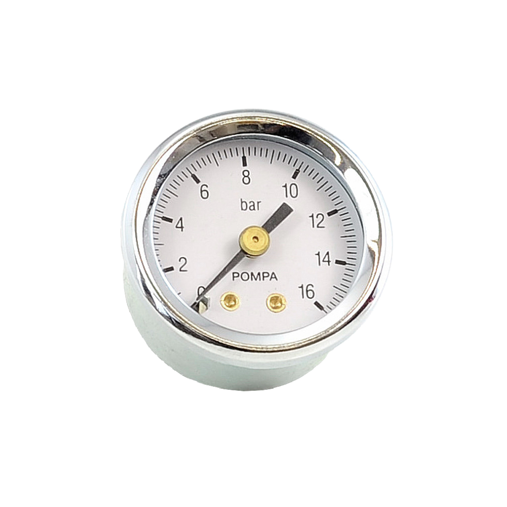 Bezzera Pumpenmanometer 39mm Durchmesser mit 0-16 bar Skala für Espressomaschinen
