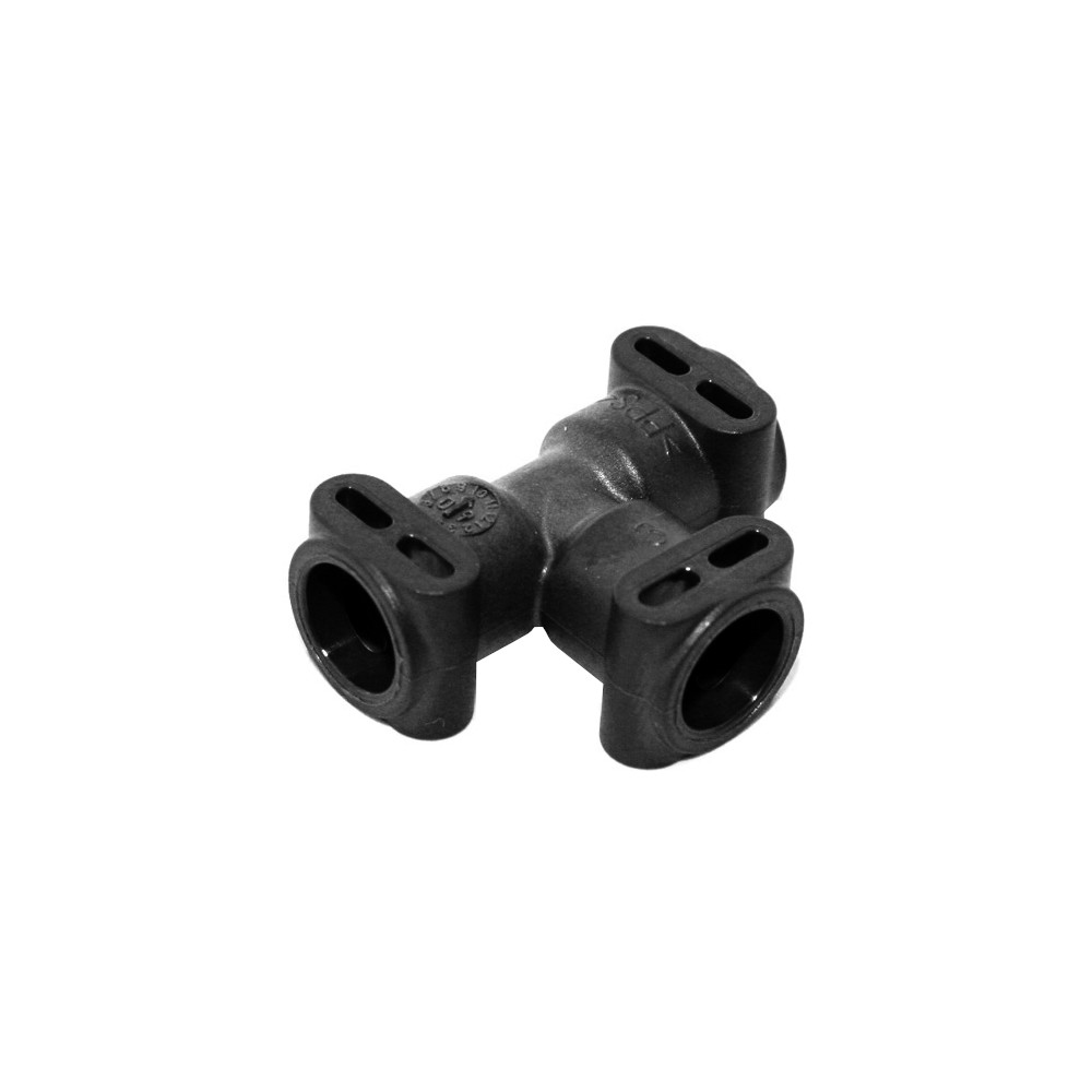Melitta Fluid Anschluss T-Form weiß für 4mm Schläuche Kaffeevollautomat Ersatzteil