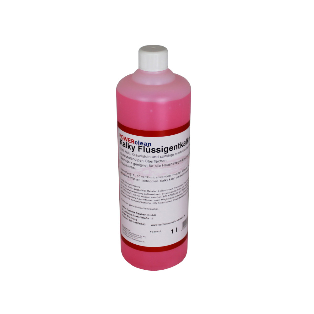 Kalky Flüssig-Entkalker 1000ml Flasche für Kaffeevollautomaten 1:10 verdünnbar
