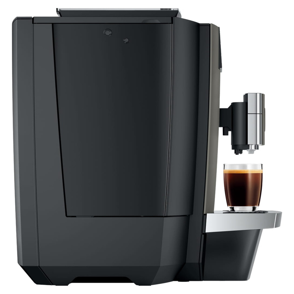 JURA X10c Profi-Kaffeevollautomat in Dark Inox mit 3,5 Zoll Display für Büros