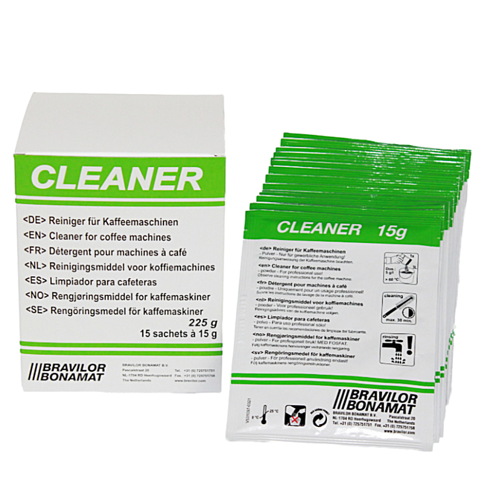 Bonamat Cleaner 15 Beutel à 15g Reinigungsmittel für Kaffeevollautomaten