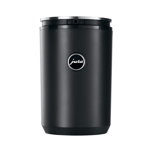 JURA Cool Control 1,0 Liter Milchkühler in Schwarz mit Aluminiumdeckel