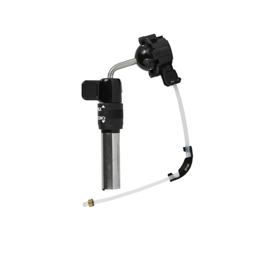 DeLonghi Milchschaumdüse ECAM 44.620.S ECAM 45.326.S mit Dampfrohr und Druckschlauch