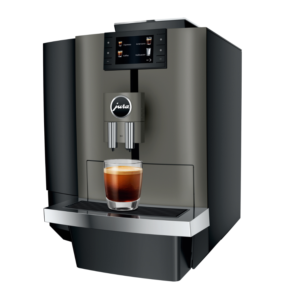 Jura X4 (EB) Kaffeevollautomat in Dark Inox für professionellen Einsatz
