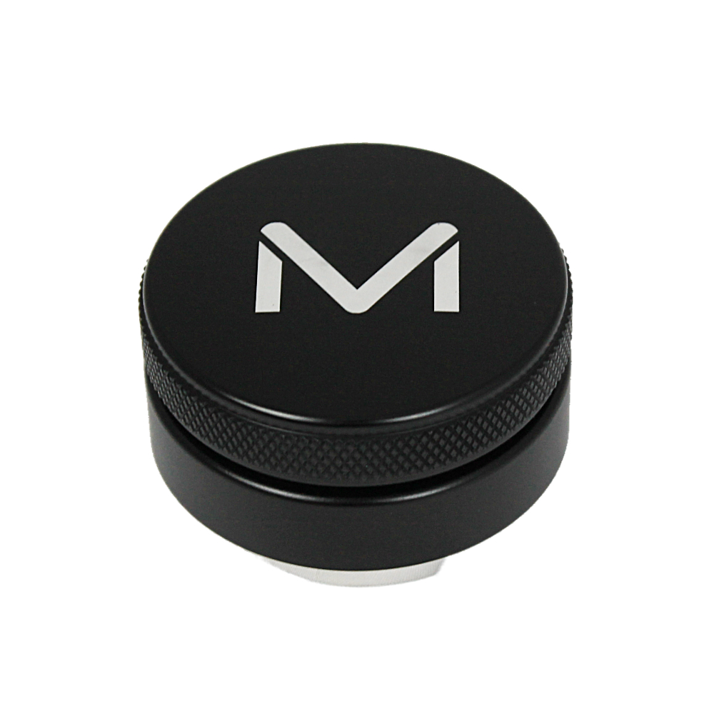 Marese Distributor Tamper 3-Angle 58,5mm schwarz aus Edelstahl für Siebträger