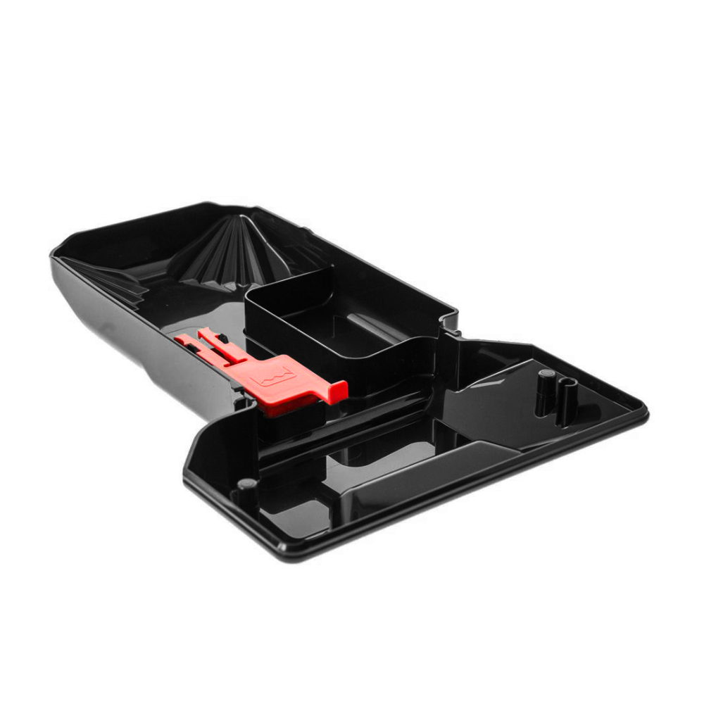 Bosch Tropfschale schwarz VeroAroma mit Magneten und rotem Schwimmer