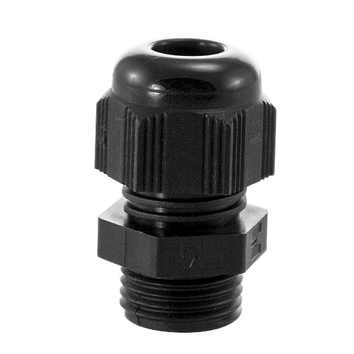 Kabelverschraubung HT RAL9005 PG9 4-8mm schwarz hitzebeständig