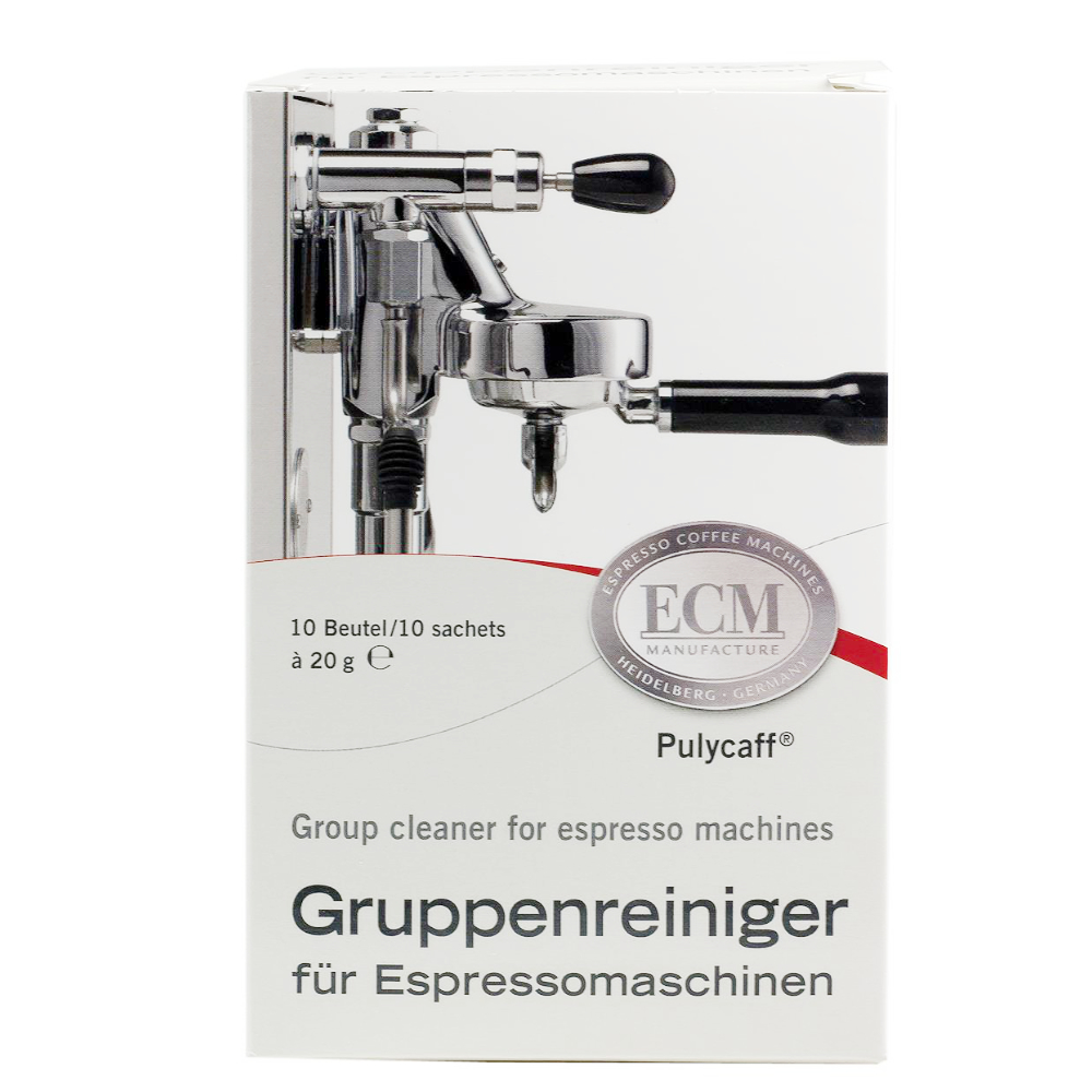 ECM Gruppenreinigungspulver 10 Beutel für Espressomaschinen-Brühgruppen Reinigung