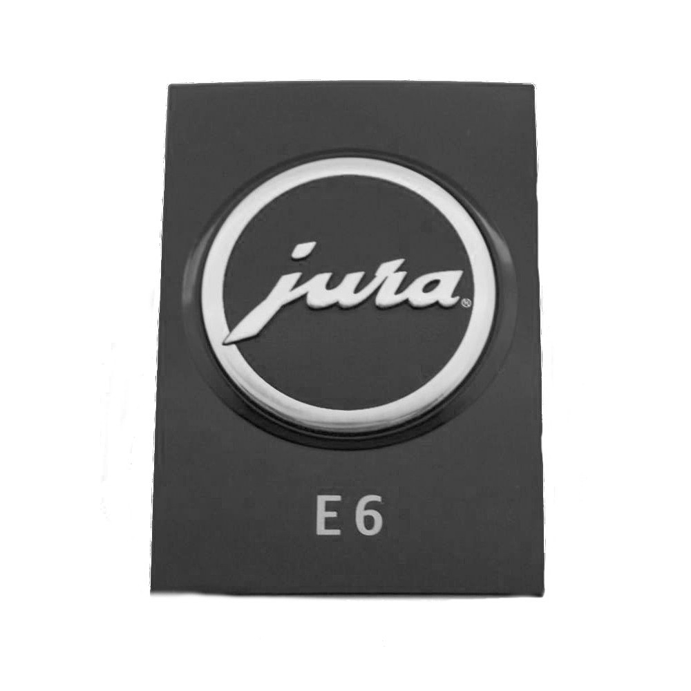 JURA Blende E6 in Platin mit Emblem für E6 Kaffeevollautomaten