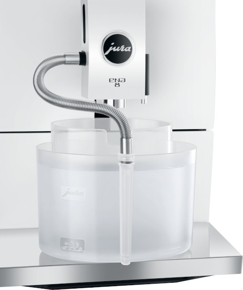 JURA Behälter für Milchsystem-Reinigung mit 2-Kammer-System und Dosiermarkierungen