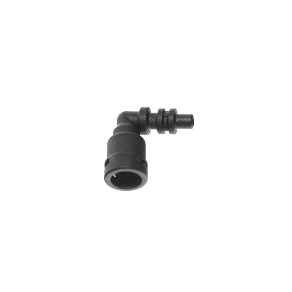 Rotel Fluidanschluss V2 90°C Kupplung mit Dichtung und Halteklammer