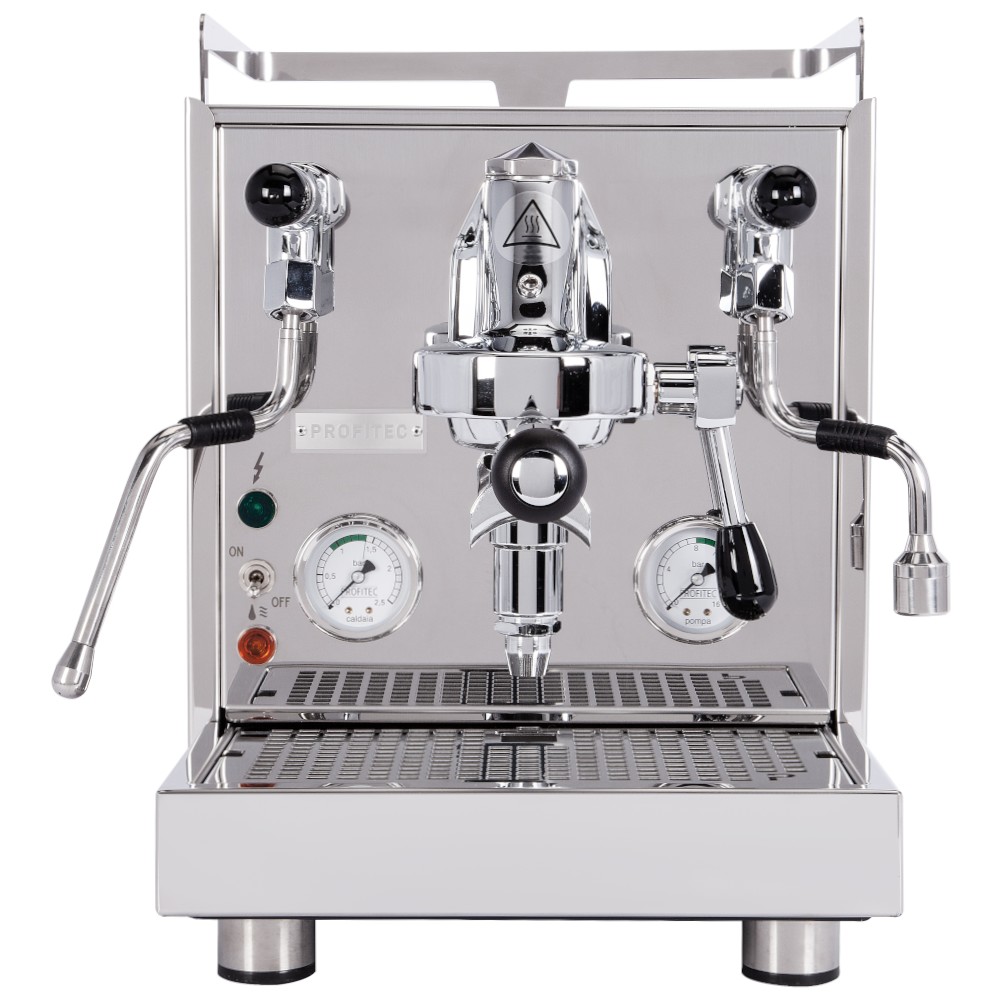 Profitec Pro 510 PID Siebträgermaschine mit E61-Brühgruppe und Edelstahlgehäuse