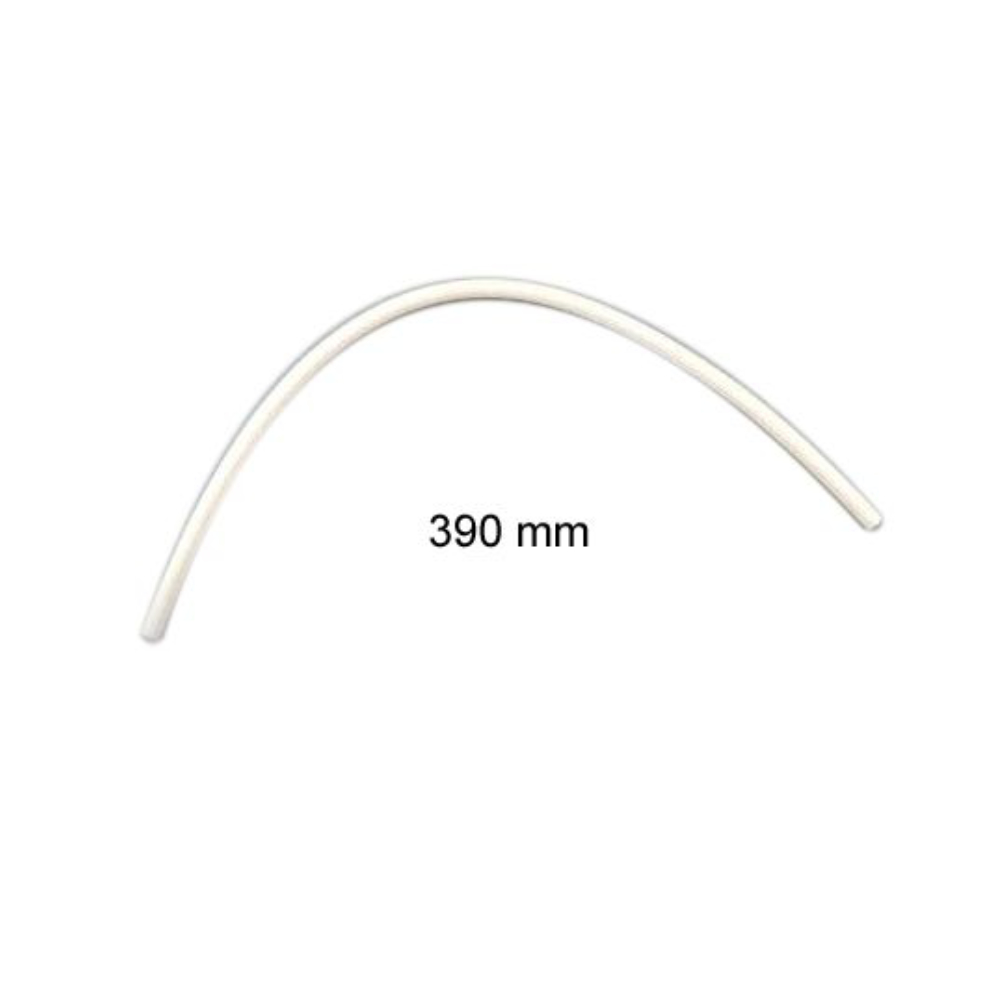 Miele Schlauch Silikon/Gewebe Di 3,0 weiß CM für Milchschäumer 39cm lang
