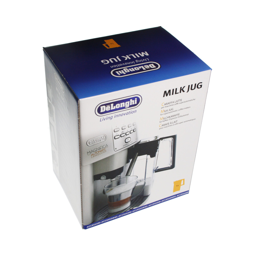 DeLonghi Milchbehälter mit Deckel und Aufschäumer für EAM ESAM 3500 Serie