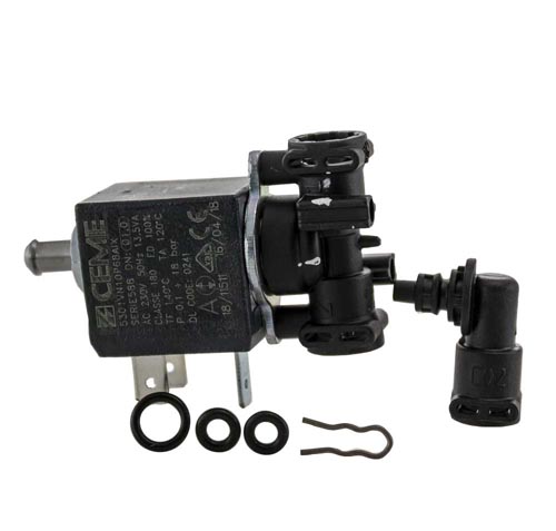 DeLonghi Solenoidventil Magnetventil für EAM ESAM Kaffeevollautomaten mit Feder