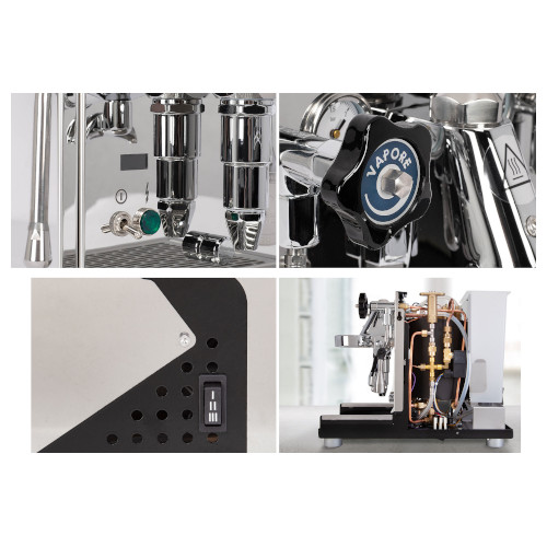 ECM Mechanika Slim PID Siebträgermaschine mit E61 Brühgruppe und PID-Steuerung