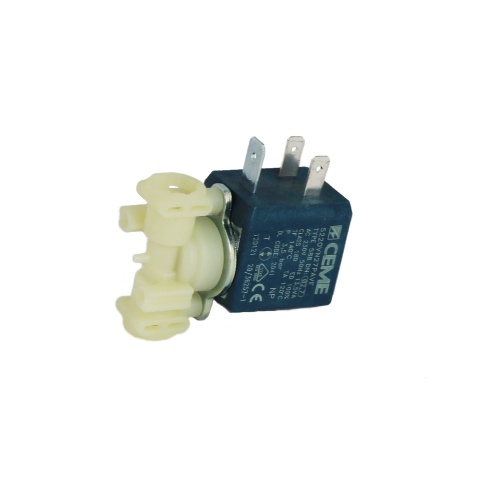 DeLonghi Solenoidventil Magnetventil für ECAM Kaffeevollautomaten Dampfsteuerung