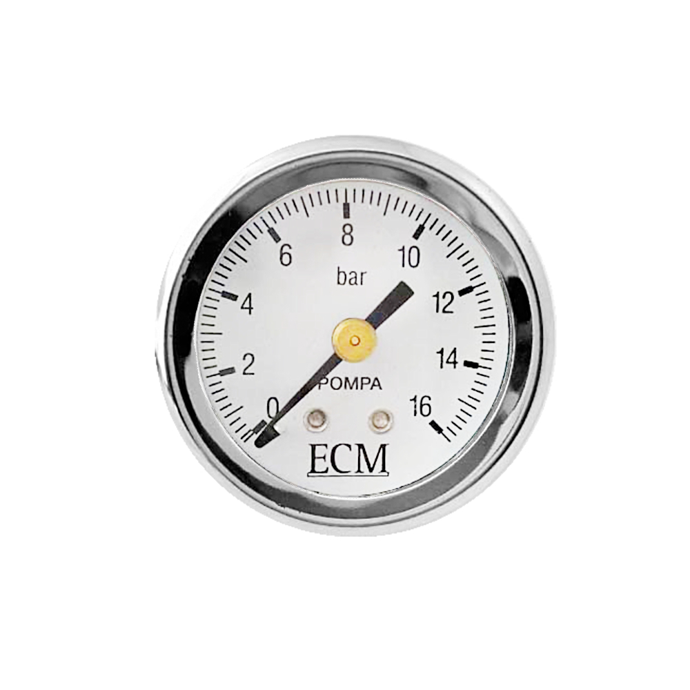 ECM Pumpenmanometer Baureihe 3 und 4 mit originalem Logo für Espressomaschinen
