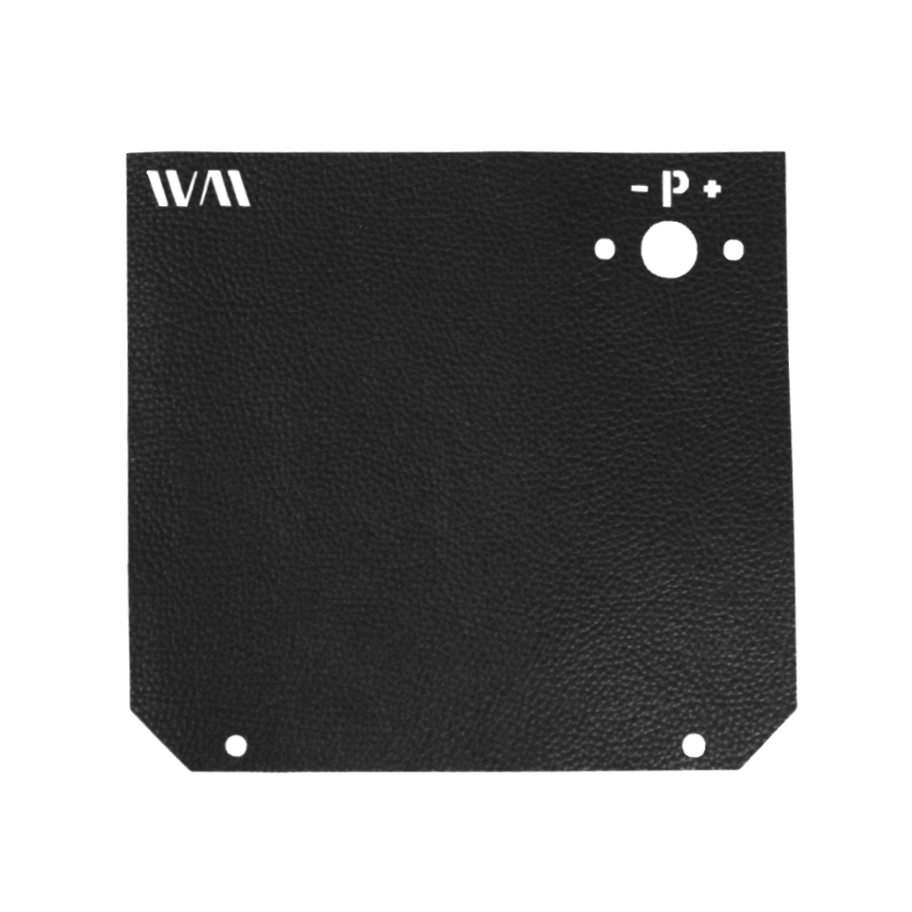 Wiedemann EspressoCover für PROFITEC GO aus schwarzem Kunstleder 280x185mm