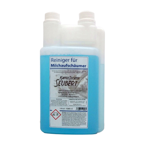 Milchschaumreiniger 1000ml Flasche für Kaffeevollautomaten mit Dosierkappe