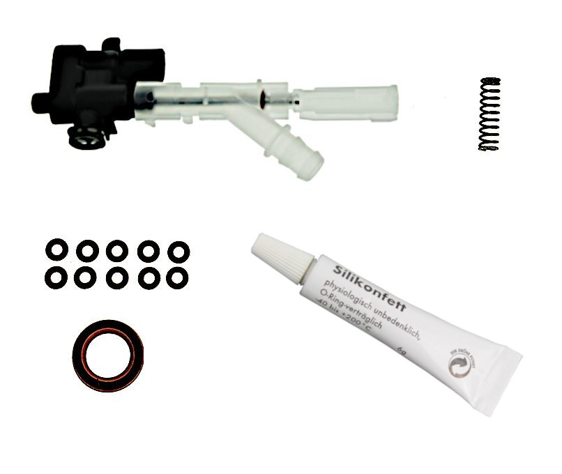rotel Reparatur und Dichtungsset 047 mit Dichtungen und Drainageventil