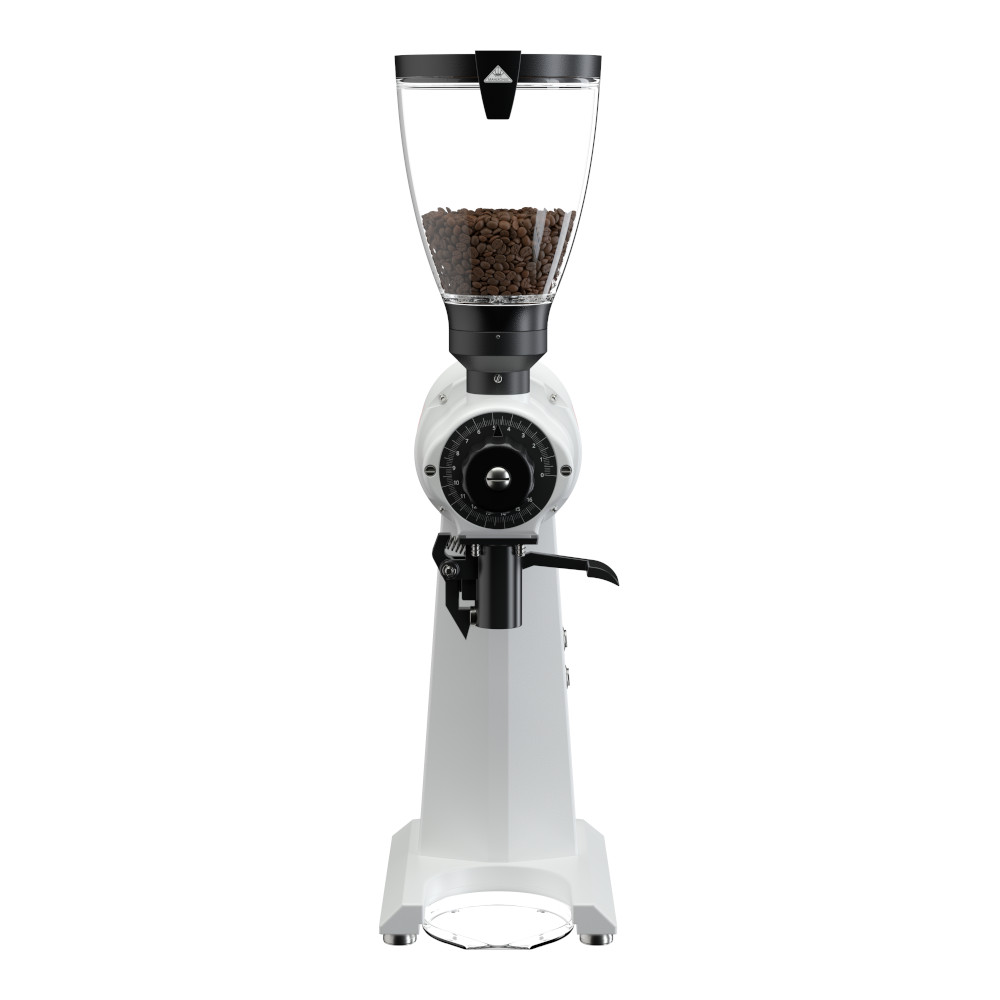 Mahlkönig EK43 Kaffeemühle in weiß mit 98mm Mahlscheiben für Gastronomie