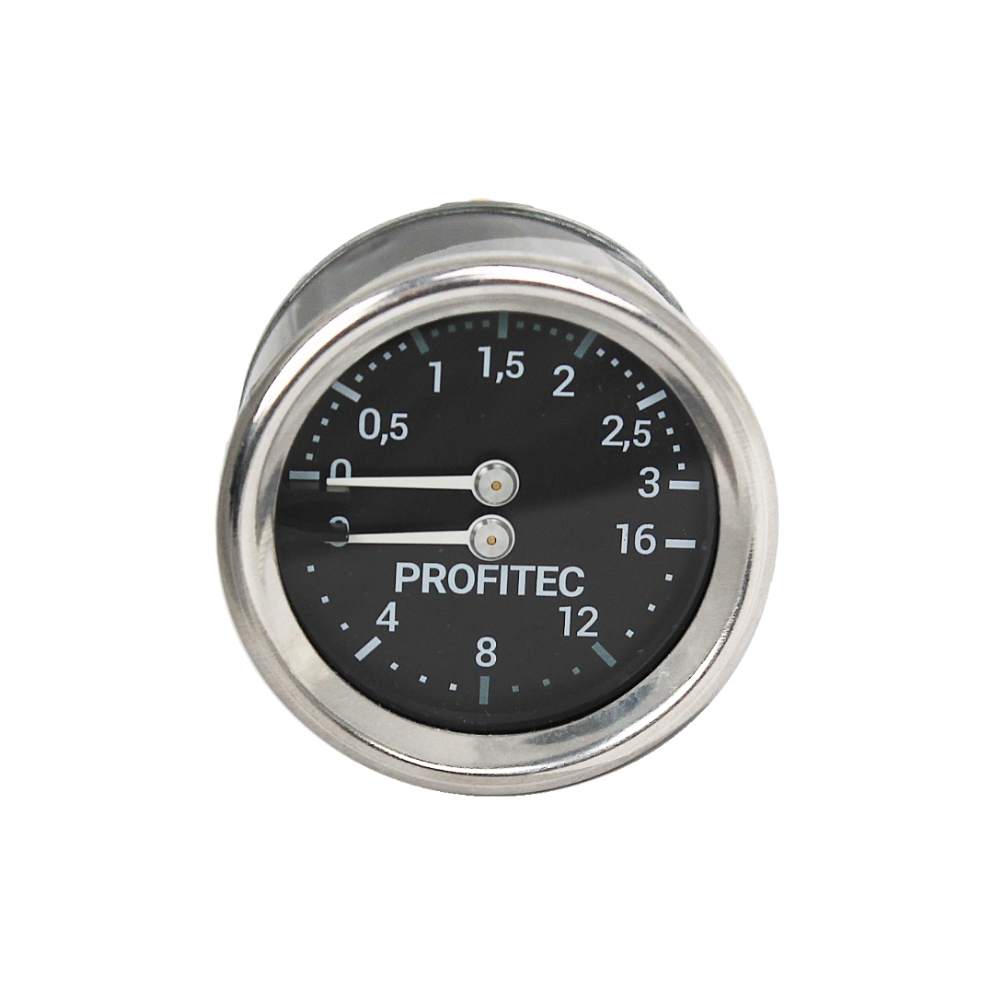 Profitec Doppelmanometer Pro400 mit zwei Druckanzeigen für Espressomaschinen