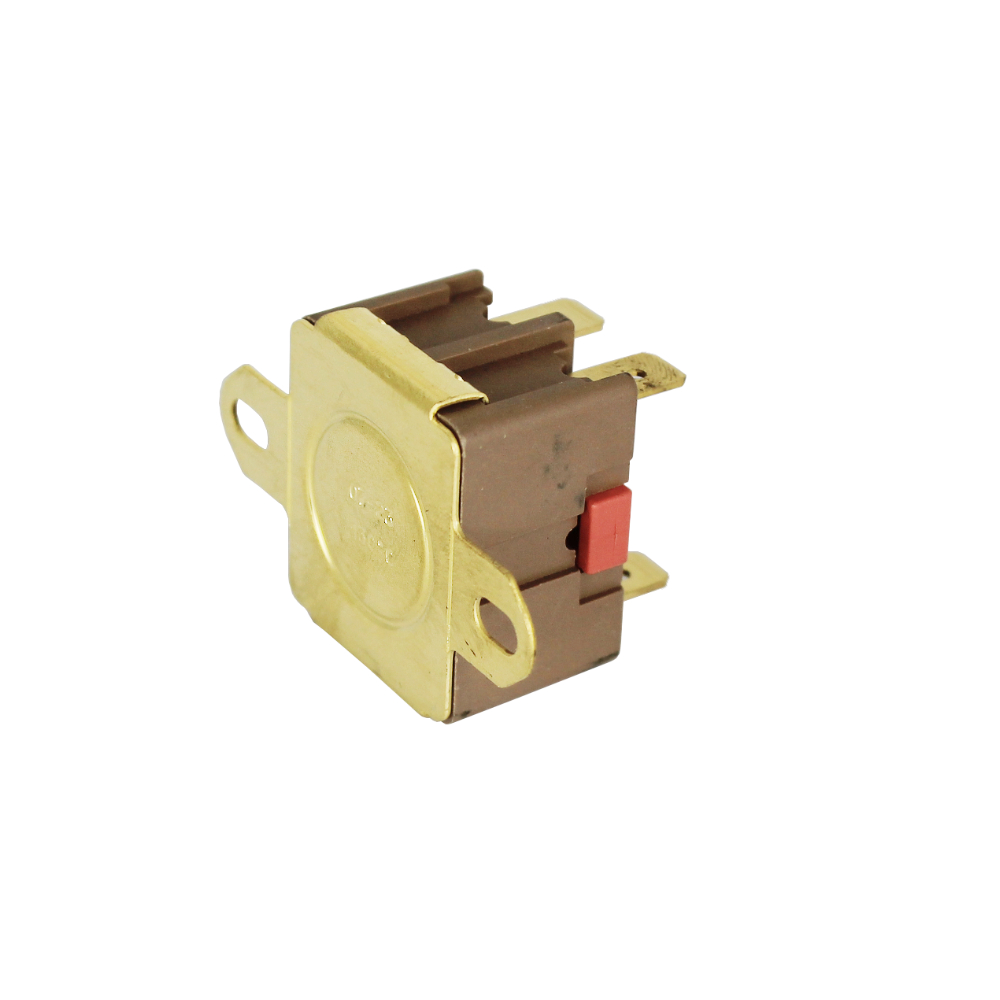 Bezzera Anlegethermostat 130°C mit Faston-Anschluss und 2-Lochbefestigung