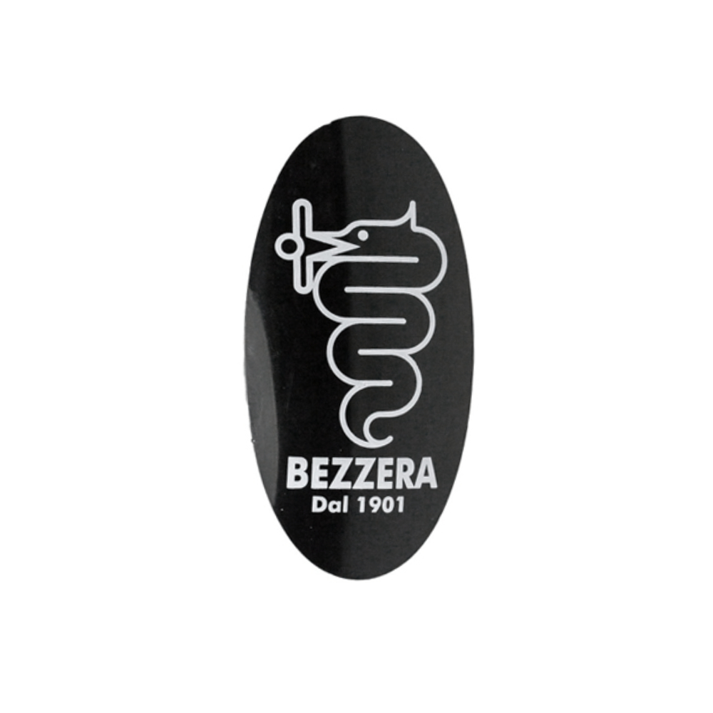 Bezzera Logo-Clip zum Aufklipsen am Filterträger-Griff für Magica und Mitica Modelle