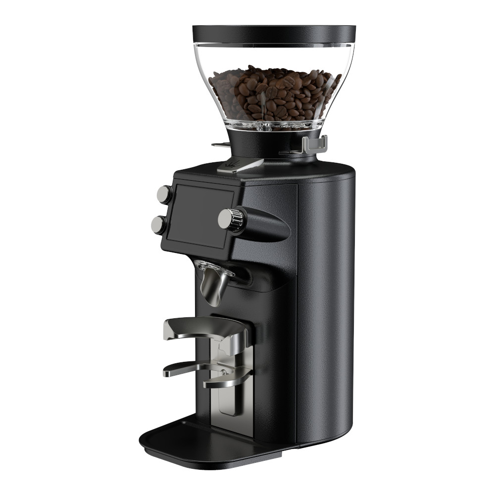 Mahlkönig E64 WS Kaffeemühle in schwarz mit integrierter Waage und Display