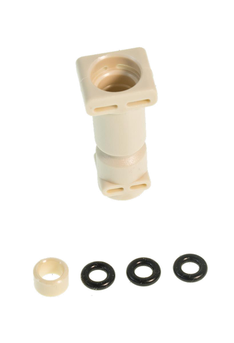 DeLonghi Umbauset für Thermoblock 5mm mit Raccord, O-Ringen und Keramik-Distanzstück