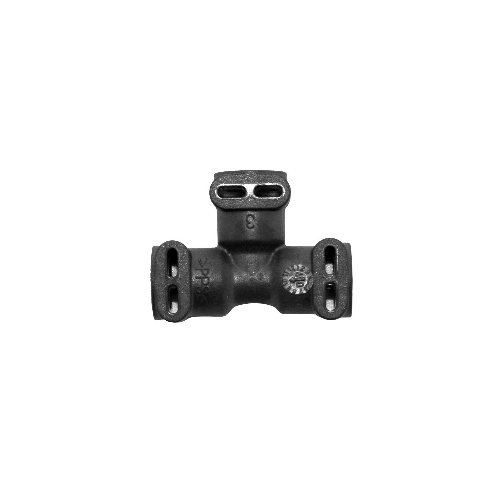 Melitta Fluid Anschluss T-Form weiß für 4mm Schläuche Kaffeevollautomat Ersatzteil