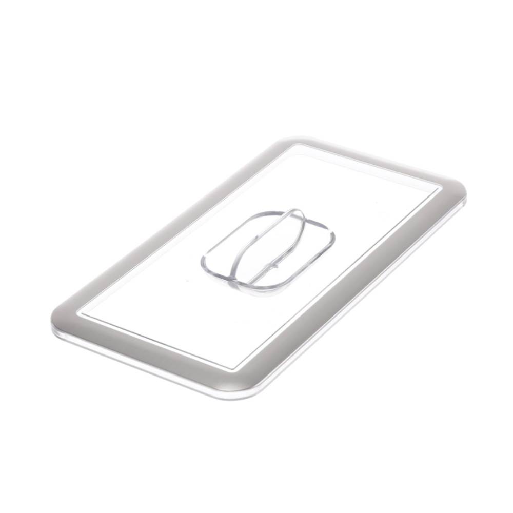 Bosch Siemens Deckel Bohnenbehälter-Abdeckung EQ.9 transparent mit Metallapplikation