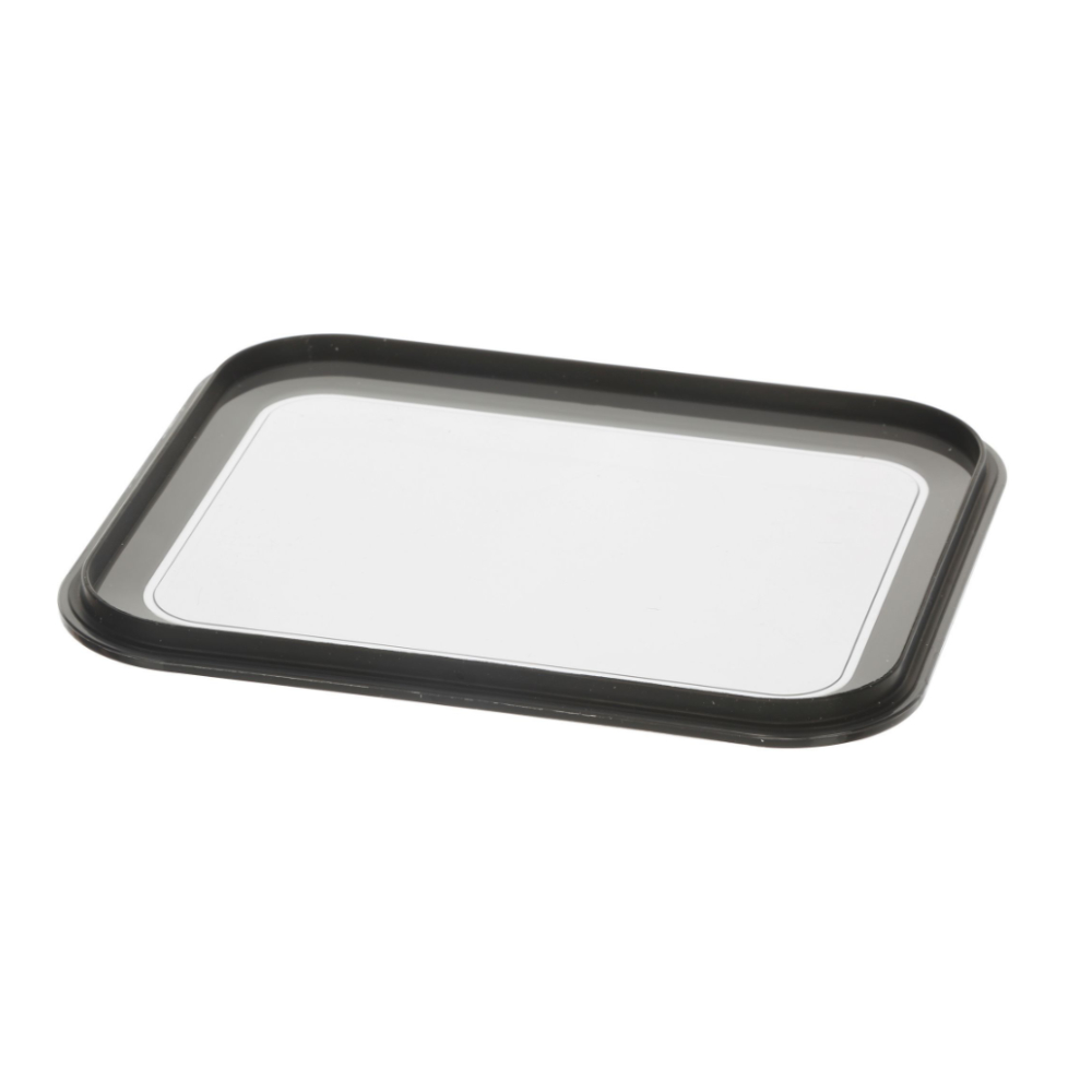 Bosch Siemens Deckel Bohnenbehälter transparent mit Metallapplikation für EQ.9 Kaffeevollautomat