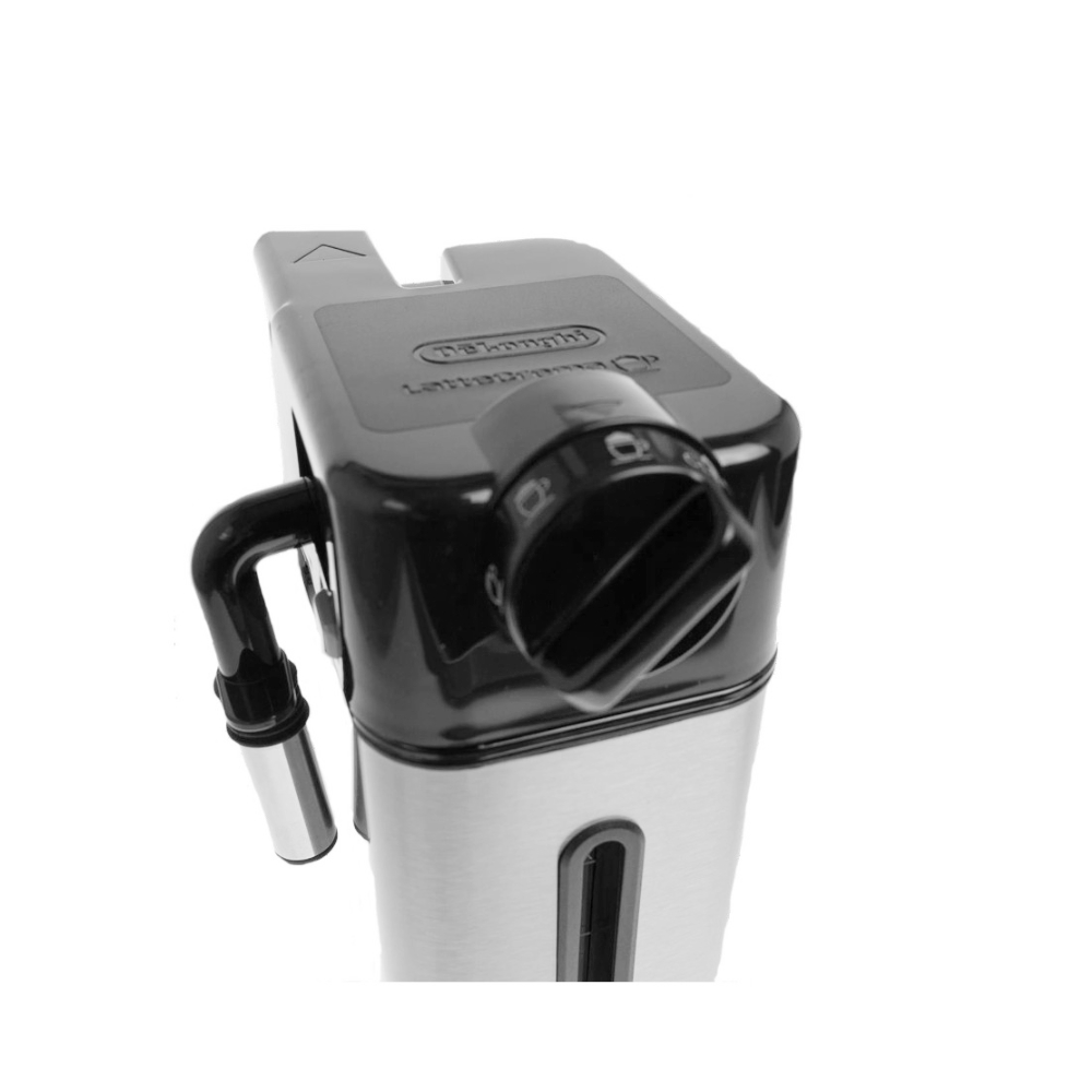 DeLonghi Milchkaraffe ESAM 6900 mit Edelstahlwandung und Aufschäumerdeckel