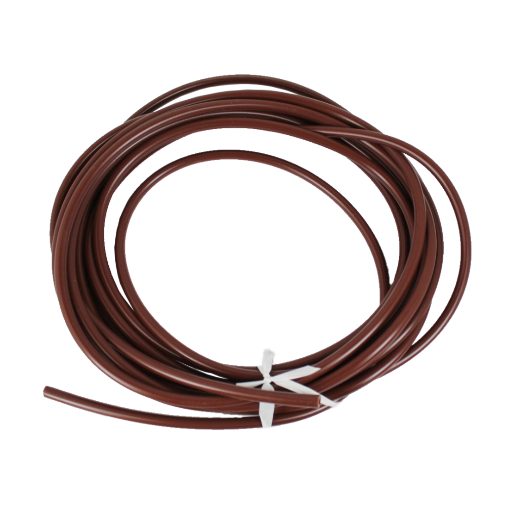 Necta Silikonschlauch 5x9mm braun für Kaffeevollautomaten
