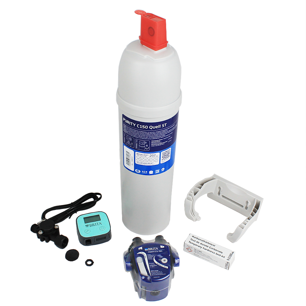 Brita Purity C150 Quell ST Starter-Set Nr.4 Wasserfiltersystem für Kaffeemaschinen