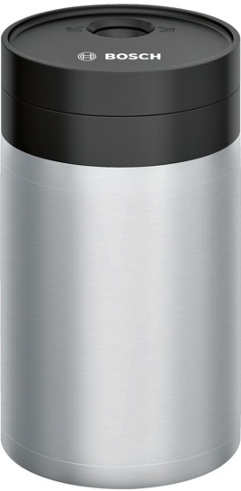 Bosch Milchbehälter TCZ8009N aus Edelstahl mit Fresh Lock Deckel 0,5 Liter