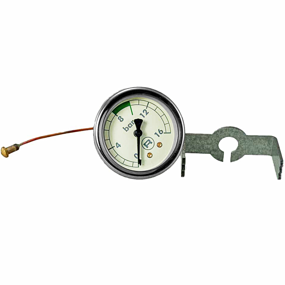 Rocket Espresso Pumpenmanometer 0-16 Bar mit 1/4 Zoll Anschluss
