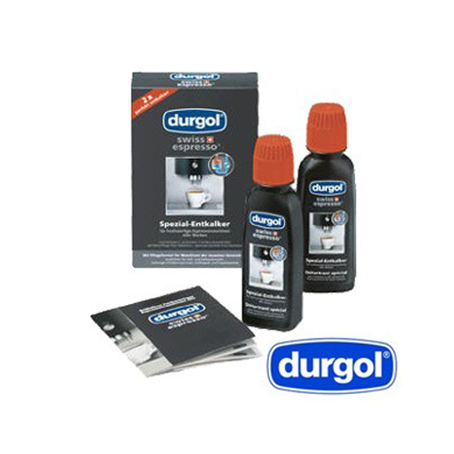 Durgol Spezial Entkalker 2 Flaschen à 125ml für Kaffeemaschinen und Espressomaschinen