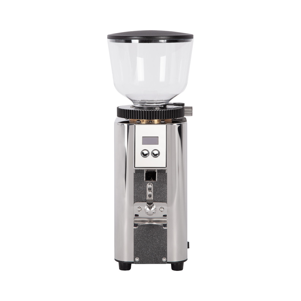 ECM C-Automatik 54 Kaffeemühle aus Edelstahl mit anthrazitfarbener Front