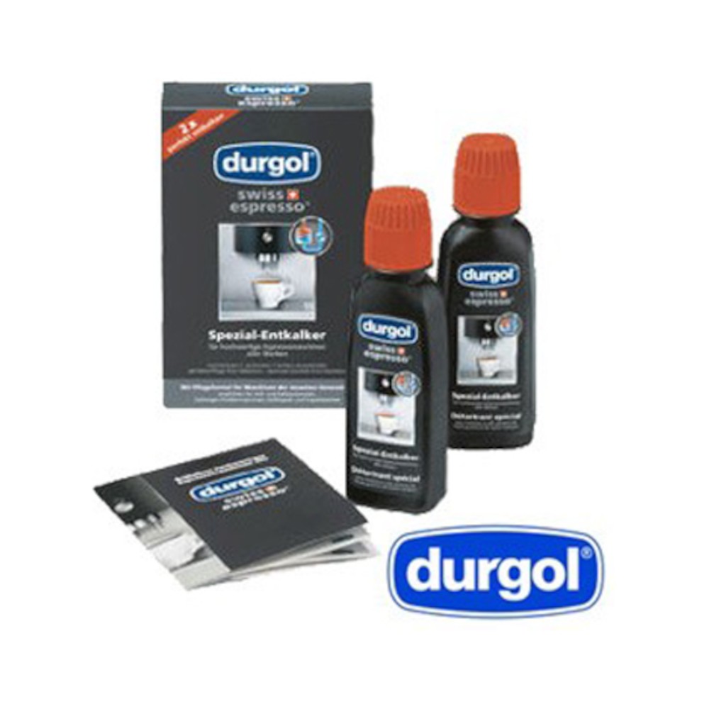 Durgol Spezial Entkalker 2 Flaschen à 125ml für Kaffeemaschinen und Espressomaschinen
