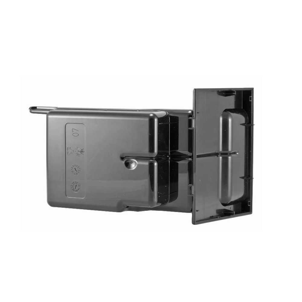 DeLonghi Satzbehälter ECAM schwarz für Kaffeevollautomaten Kaffeesatzbehälter