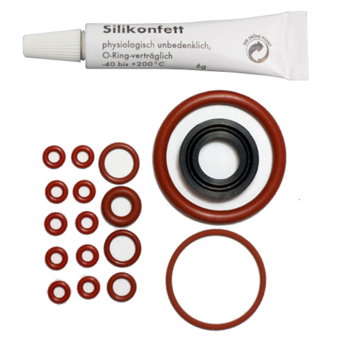 Saeco Dichtungssatz Royal mit O-Ringen und Silikonfett für Kaffeevollautomaten