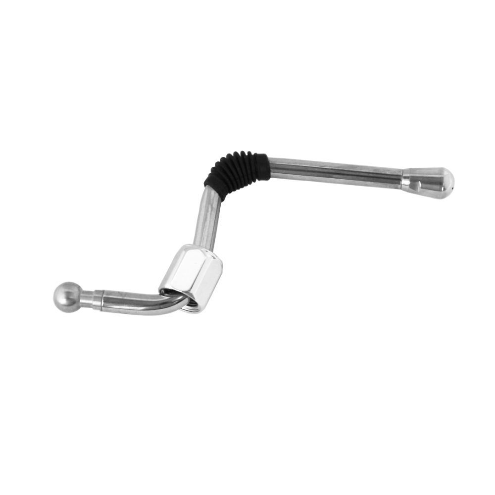 ECM Dampfrohr Serie III & IV mit 2-Loch-Dampfdüse und Nuss für Espressomaschinen