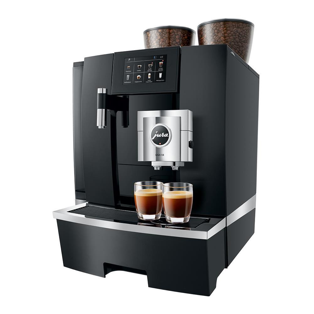 JURA GIGA X8 Generation 2 Kaffeevollautomat schwarz mit Touchscreen Display