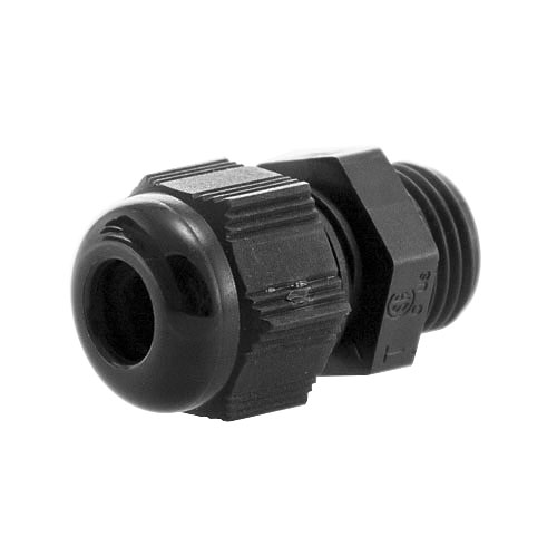 Kabelverschraubung HT RAL9005 PG9 4-8mm schwarz hitzebeständig