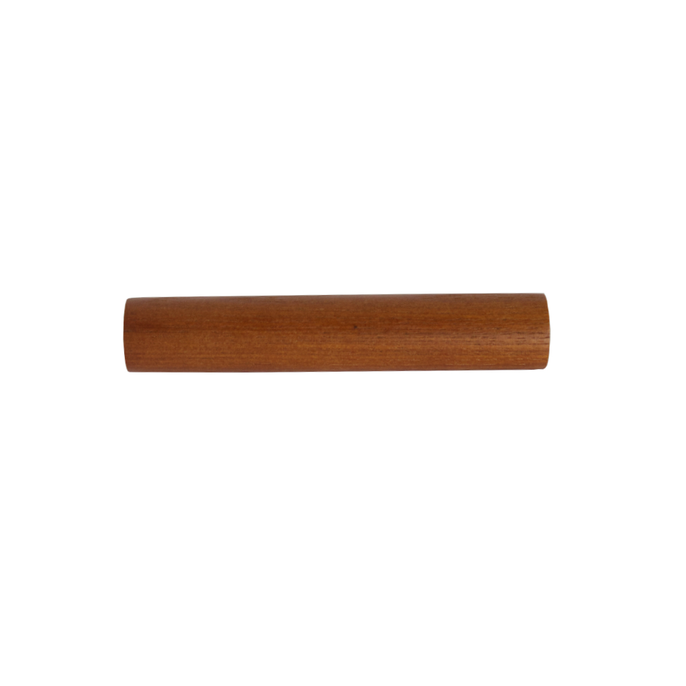 Marese Ersatzgriff aus braunem Buchenholz, 130mm Weite für Sudschublade mini